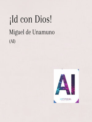 cover image of ¡Id con Dios!